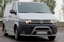 Volkswagen T5 2010–2015 Prednji zaščitni lok WT007ST (nerjavno jeklo) fotografija 3