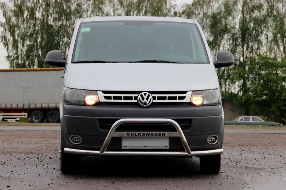 Volkswagen T5 2010–2015 Prednji zaščitni lok WT007ST (nerjavno jeklo) Image