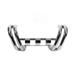 Sprednji zaščitni lok (bullbar) ST006-15 "Nizdri" (nerjaveče jeklo) Volkswagen T5 Transporter 2003–2010 fotografija 2
