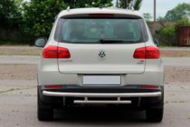 Volkswagen Tiguan 2007–2016 Zadnji zaščitni lok AK002-2 (nerjavno jeklo) fotografija 3