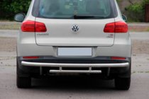 Volkswagen Tiguan 2007–2016 Zadnji zaščitni lok AK002-2 (nerjavno jeklo) fotografija 1
