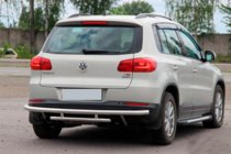 Volkswagen Tiguan 2007–2016 Zadnji zaščitni lok AK002-2 (nerjavno jeklo) fotografija 4