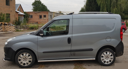 Fiat Doblo II 2010–2022 Stranske cevi (2 kos, nerjavno jeklo) fotografija 3