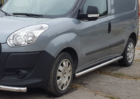 Fiat Doblo II 2010–2022 Stranske cevi (2 kos, nerjavno jeklo) fotografija 1