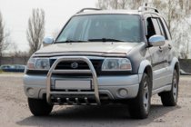 Suzuki Vitara 1998–2006 Kenguru zaščitni lok QT007 (nerjaveče jeklo) fotografija 3