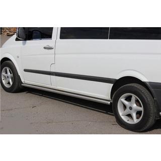 Stranske cevi BB001 (2 kosa, nerjavno jeklo) Mercedes Vito W639 2004–2014 fotografija 3