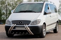 Mercedes Vito W639 2004–2014 Prednji zaščitni lok (bullbar) Kelebek WT011 (nerjaveče jeklo) fotografija 2