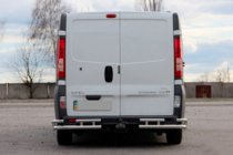 Renault Trafic 2001–2015 Zadnji zaščitni lok AK003-Plus-2 (nerjaveče jeklo) fotografija 2