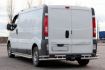 Opel Vivaro 2001–2015 Zadnji zaščitni lok AK003-Plus-2 (nerjaveče jeklo) fotografija 3
