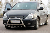 Kia Carnival 2002–2013 Sprednji zaščitni lok WT004 (nerjavno jeklo) fotografija 2