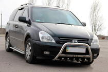 Kia Carnival 2002–2013 Sprednji zaščitni lok WT004 (nerjavno jeklo) fotografija 3