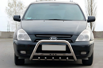 Kia Carnival 2002–2013 Sprednji zaščitni lok WT004 (nerjavno jeklo) fotografija 1