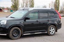 Nissan X-trail T31 2007–2014 Stranske cevi BB002 (2 kosa, inox) fotografija 3
