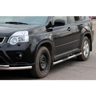 Stranske cevi BB002 (2 kosa, inox) fotografija 2