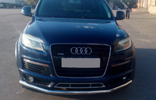 Audi Q7 2005–2015 Sprednji zaščitni lok ST008 (nerjavno jeklo) Ø51 mm fotografija 1