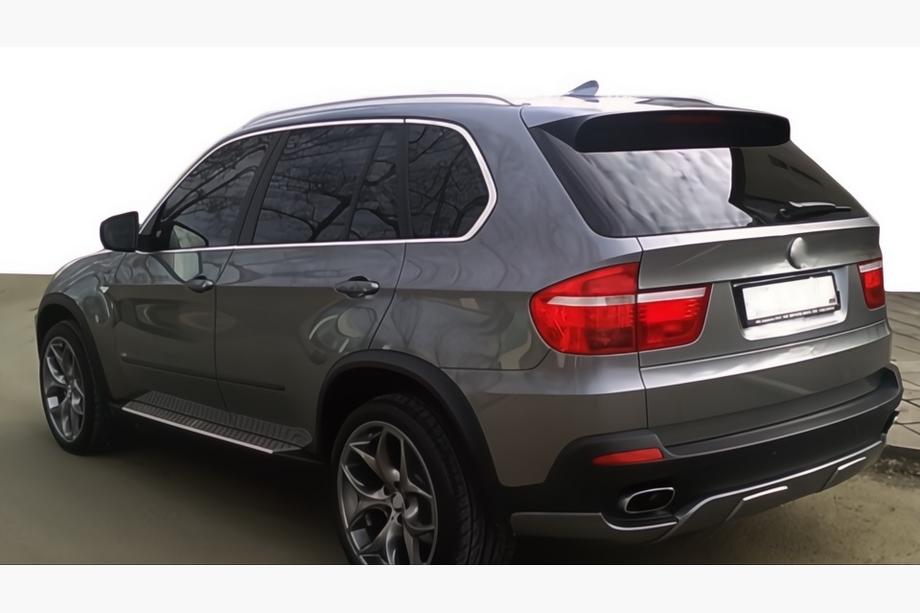 BMW X5 E70 2007–2013 Zadnji difuzor odbijača (2007-2010, za lakiranje) Image