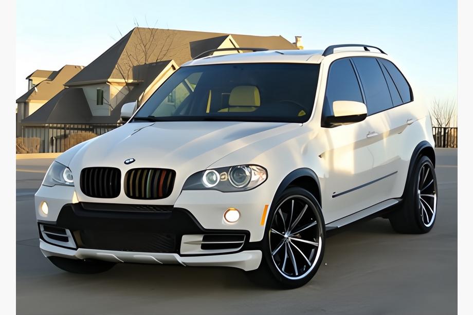 BMW X5 E70 2007–2013 Sprednji lip spojler odbijača (2007-2010, za lakiranje) Image