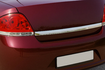 Fiat Linea 2006–2018 Okrasna letev za pokrov prtljažnika 2006-2012 (nerjaveče jeklo) fotografija 3