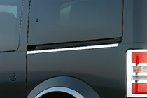 Ford Connect 2002–2006 Letve pod drsnimi vrati (nerjavno jeklo) fotografija 1