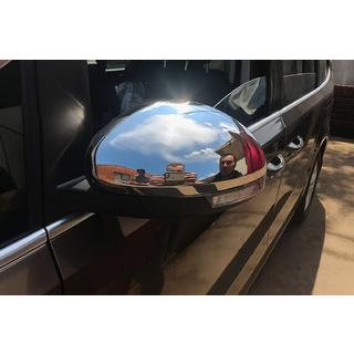 Kromirani pokrovi vzvratnih ogledal (2 kosa, nerjaveče jeklo) Volkswagen Sharan 2010–2023 fotografija 4