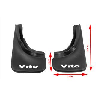 Turški blatni zavesici (2 kosa) Mercedes Vito W639 2004–2014 fotografija 4