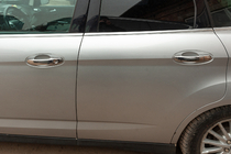 Ford C-Max/Grand C-Max 2010–2019 Kromirane obloge kljuk vrat (4 kosi, nerjavno jeklo) OmsaLine - italijansko nerjavno jeklo fotografija 4