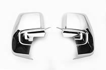 Ford Custom 2013–2022 Kromirani pokrovi ogledal (2 kosa, plastika) Carmos fotografija 4