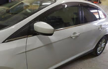 Ford Focus III 2011–2017 Spodnje kromirane letve oken (8 kos, nerjaveče jeklo) fotografija 12
