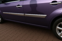 Ford Fiesta 2002–2008 Letvice vrat (4 kos, nerjaveče jeklo) fotografija 1