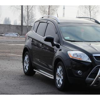 Stranske stopnice Premium (2 kos, nerjavno jeklo) Ford Kuga 2008–2013 fotografija 2