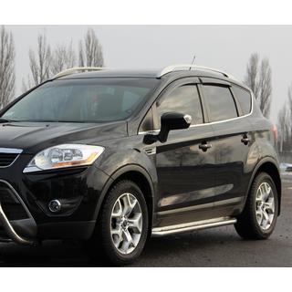 Stranske stopnice Premium (2 kos, nerjavno jeklo) Ford Kuga 2008–2013 fotografija 1