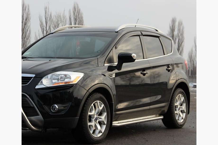 Ford Kuga 2008–2013 Stranske stopnice Premium (2 kos, nerjavno jeklo) 60 mm Image