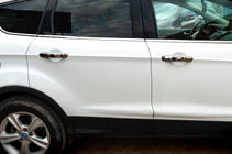 Ford Kuga/Escape 2013–2019 Kromirane obloge kljuk vrat (4 kosi, nerjavno jeklo) Brez čipa, OmsaLine – italijansko nerjavno jeklo fotografija 3