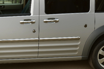 Ford Transit 2000–2014 Pokrovčki za ključavnico (5 kos, nerjavno jeklo) fotografija 1