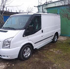Ford Transit 2000–2014 Črne strešne vzdolžne letve Plastični zaključni pokrovčki fotografija 6