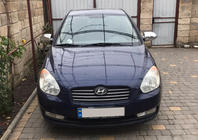 Hyundai Accent 2006–2010 Kromirani pokrovi ogledal (2 kosa, plastika) OmsaLine fotografija 3