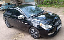 Hyundai Accent 2006–2010 Kromirani pokrovi ogledal (2 kosa, plastika) OmsaLine fotografija 2