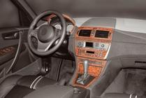 BMW X3 E83 2003–2010 Obloge armaturne plošče Karbon fotografija 6