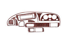 Chevrolet Tacuma/Rezzo 2000–2008 Notranje obloge Aluminij fotografija 1