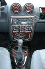 Dacia Logan I 2005–2008 Notranje obloge za armaturno ploščo (Meric, Turčija) Les fotografija 5