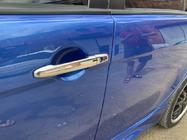 Mitsubishi Lancer X 2008– Kromirane obloge kljuk vrat (4 kosi) S čipom, OmsaLine – italijansko nerjavno jeklo fotografija 4