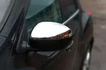 Nissan Juke 2010–2019 Kromirani pokrovi ogledal 2010-2014 (2 kos, nerjavno jeklo) fotografija 1