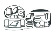 Hyundai Accent 2006–2010 Obloge armaturne plošče Aluminij fotografija 2
