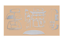 Hyundai H300, H1, Starex 2008–2020 Prekrivne letvice za armaturno ploščo (velik komplet) Titan fotografija 5