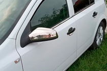 Opel Astra H 2004–2013 Kromirani pokrovi ogledal (2004-2010, 2 kosa) fotografija 7