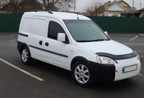 Opel Combo 2002–2012 Črne strešne vzdolžne letve Plastične pritrdilne noge fotografija 2