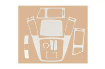 Hyundai I-30 2007–2011 Okrasni vložki za armaturno ploščo Small Aluminij fotografija 2