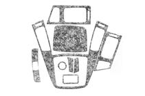 Hyundai I-30 2007–2011 Okrasni vložki za armaturno ploščo Small Aluminij fotografija 1
