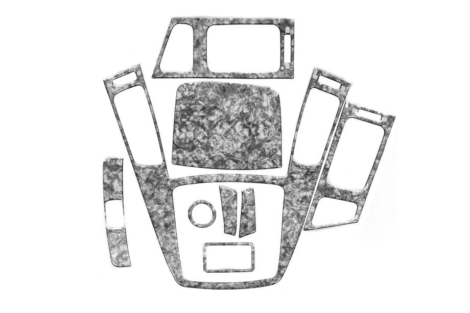 Hyundai I-30 2007–2011 Okrasni vložki za armaturno ploščo Small Aluminij Image