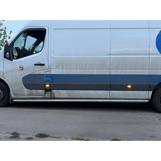 Stranski pragovi Premium (2 kos, nerj.) Opel Movano 2010–2021 fotografija 3